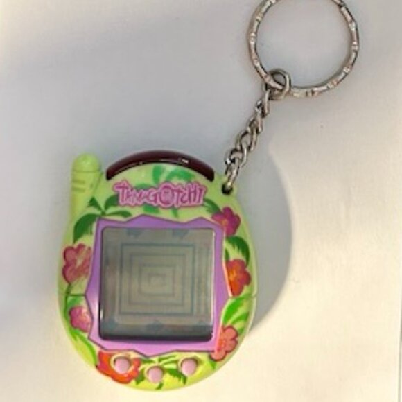 Bandai Tamagotchi Connection V3 Tropical Flowers Tested and Working - Picture 1 of 5